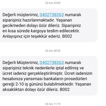 Penti Online Siparişlerde Teknik Aksaklık Ve Mağduriyet