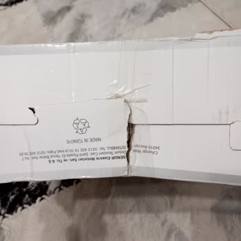 Kargo İle Gelen Çizik Ürün Ve Müşteri Hizmetleri Sorunu