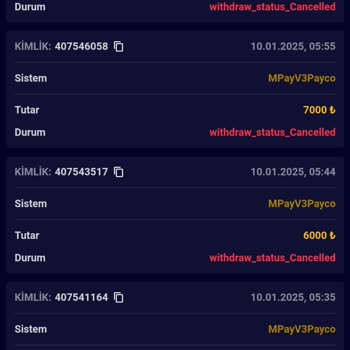 Çevrimsiz Para Çekim Sorunu