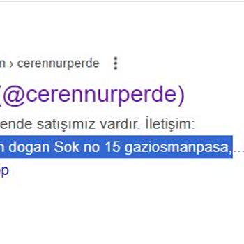 Ceren Nur Perde Kırışmaz Dediği Perdeler Kırışıyor