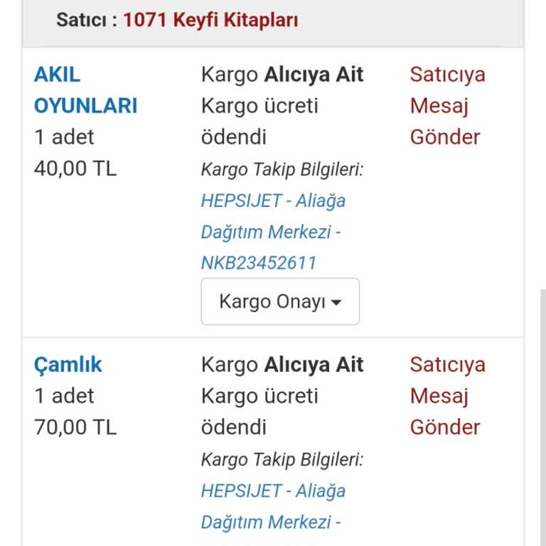 Kayıp Kargo Ve İade Talebi