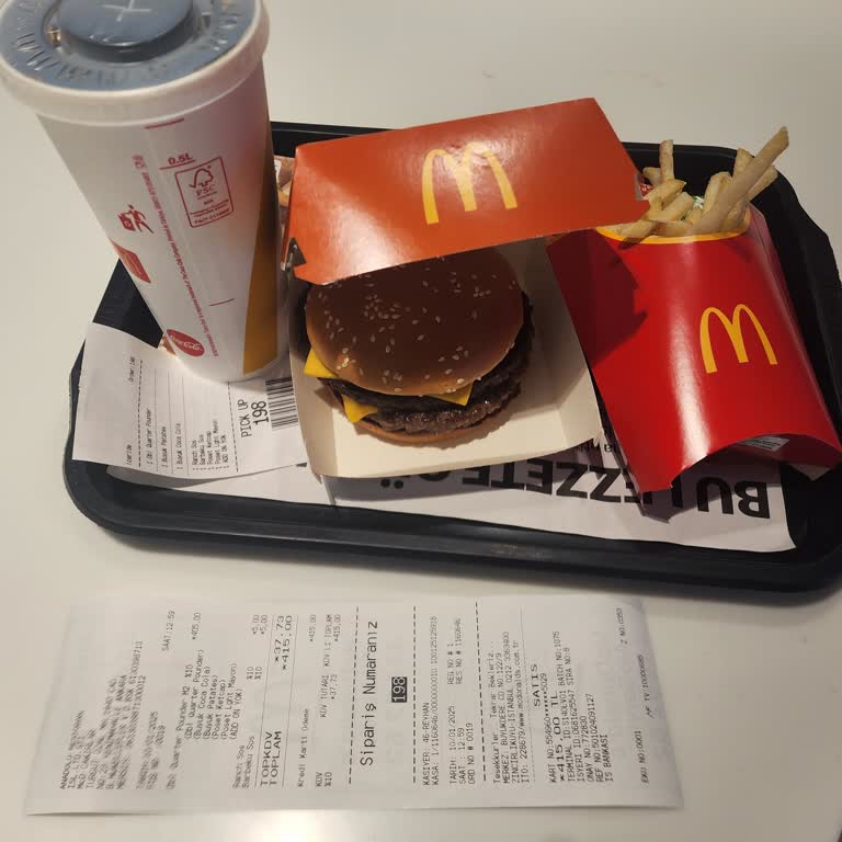 McDonald's Doyurucu Menü Hayal Kırıklığı