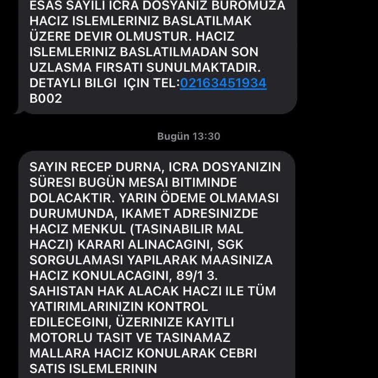 Hukuk Bürosundan Tehdit Ve Haksızlık!