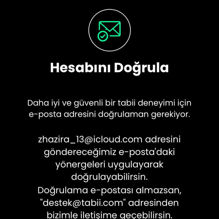 Tabii Doğrulama E-postası Sorunu: Kayıt Olma Engeli
