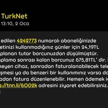 Eksik Gönderilen Fatura Ve Yanlış Cayma Bedeli