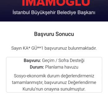 Onaylanan Yardım Başvurusundan Hâlâ Ses Yok