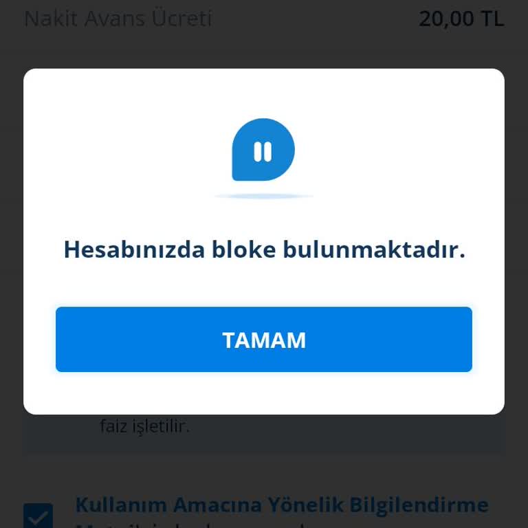 Kredi Kartı Borcu Ödendi, Hesap Blokesi Kaldırılmıyor!