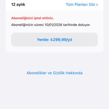 Yanlışlıkla Alınan Üyelik Ve İade Sorunu