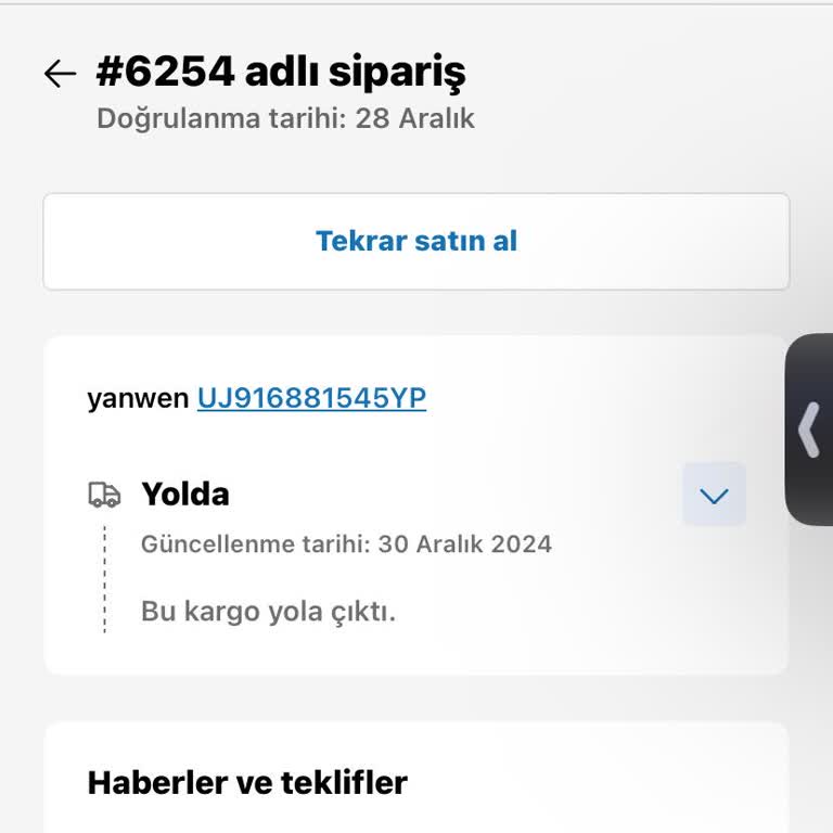 Ürün Teslimatı Ve İade Sorunu