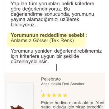 Trendyol Yorumları Haksız Şekilde Reddediliyor