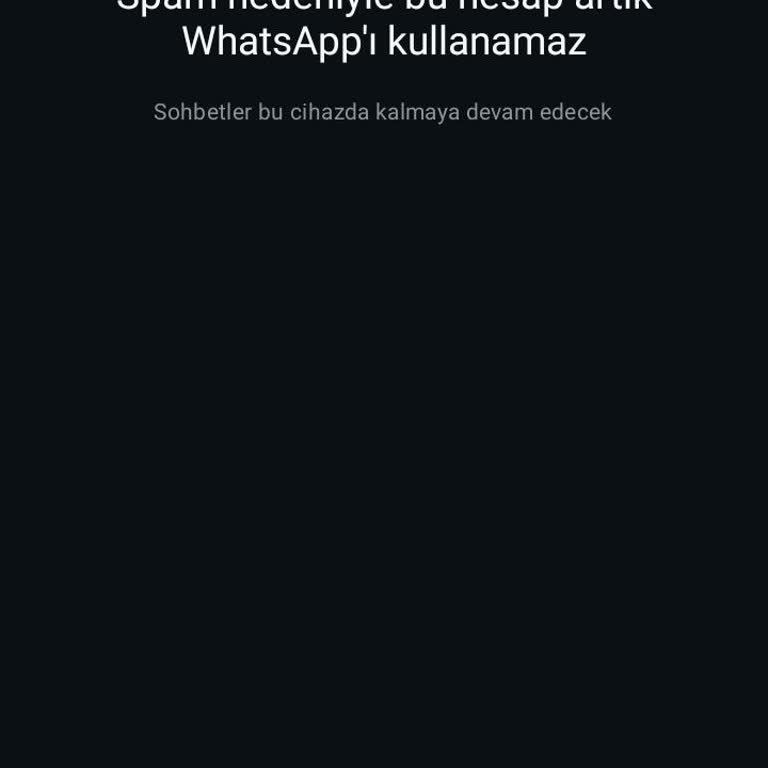 WhatsApp Hesabım Haksız Yere Kapandı