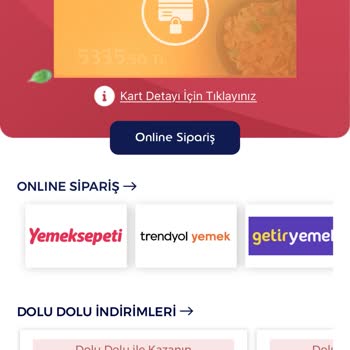 Ticket Restaurant Hak Edilmiş Bakiye Blokesi