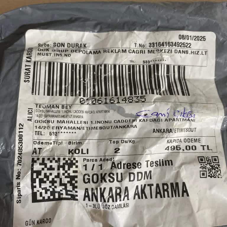Yanlış Ürün Gönderimi Ve İletişim Sorunları