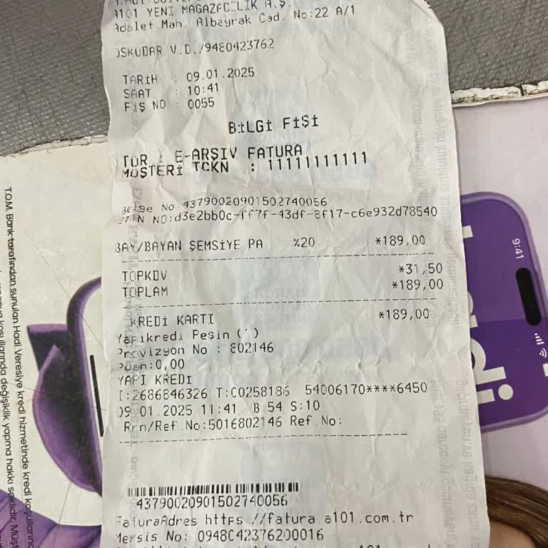 A101'de Şemsiye İade Sorunu