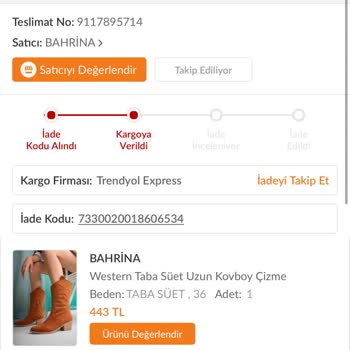 İade Sürecinde Gecikme Ve Yardım Beklentisi