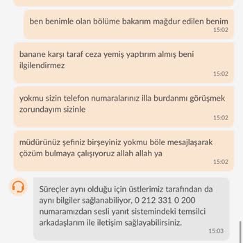 Robotik Cevaplar Ve Teslim Edilmeyen Sipariş Mağduriyeti