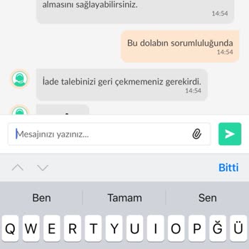 Dolap'ta Orijinal Olmayan Ürün Ve İade Sorunu