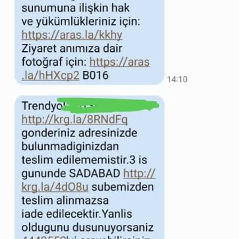 Aras Kargo'nun Bitmeyen Teslimat Sorunları