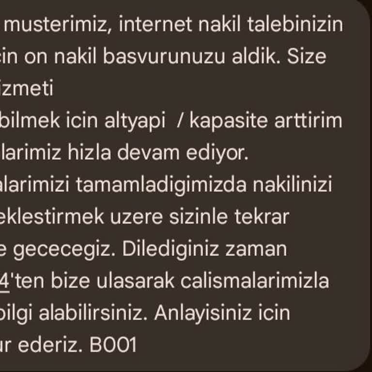 Yeni Binada Fiber Altyapı Eksikliği