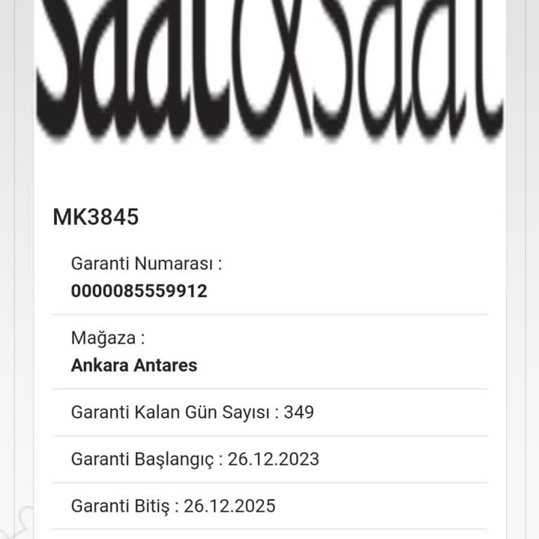 Teknik Servis Sonrası Sürekli Duran Saat Sorunu