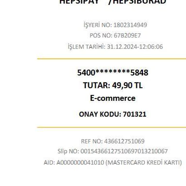 İzinsiz Kredi Kartı Kesintisi Sorunu