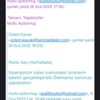 Ücret İadesi Beklerken Mağdur Oldum, Mum Siparişlerim İptal Edildi