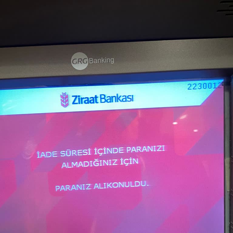 ATM Para İadesi Sorunu Ve Müşteri Hizmetleri İlgisizliği