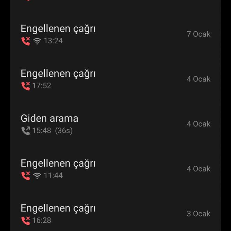 Sürekli Aramalarla Rahatsız Ediliyorum