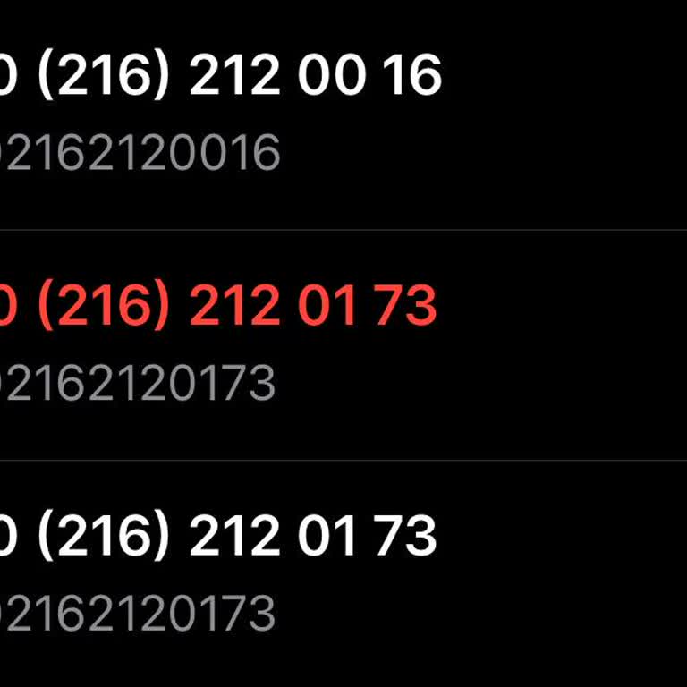 Sürekli Aramalarla Rahatsız Ediliyorum