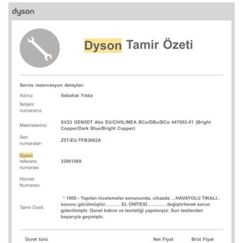 Yeni Aldığım Süpürge Kullanılamaz Durumda