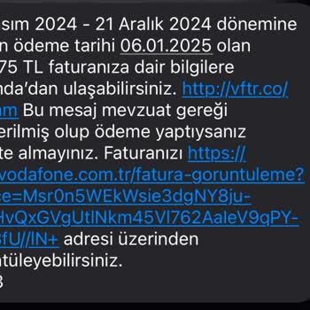 Vodafone'da Haksız Fatura Ve İade Krizi!