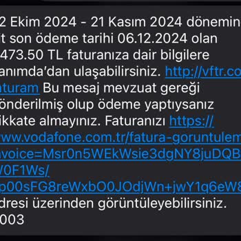 Vodafone'da Haksız Fatura Ve İade Krizi!