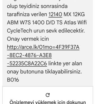 Arızalı Çamaşır Makinesi Ve Yanıltıcı Değişim Süreci
