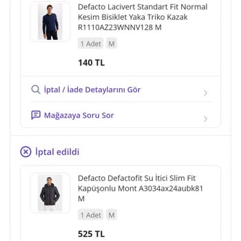 Yanlış Fiyatla İptal Edilen Ürünler