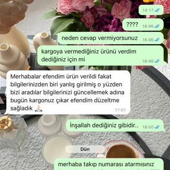 Kargoya Verilmeyen Ürün Ve Sürekli Bahaneler