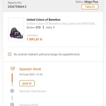 FLO'dan Alınan Ürün İptali Ve Fiyat Artışı Sorunu