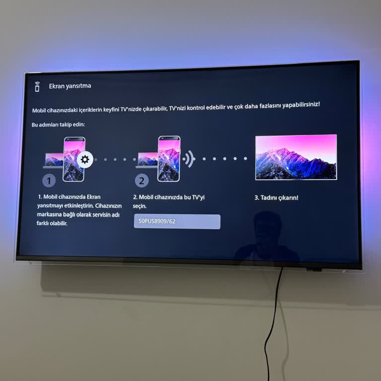 Ambilight TV'de Ekran Paylaşımı Ve Uygulama Eksikliği Sorunu