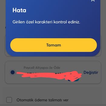 Turkcell Fatura Ödeme Sorunu
