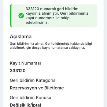 Rezervasyon Koduyla Alınan Biletin Eksikliği Ve Yaşanan Mağduriyet
