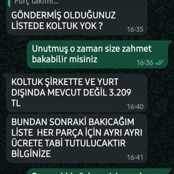 Parça Fiyatlandırmasında Haksız Ücret Talebi