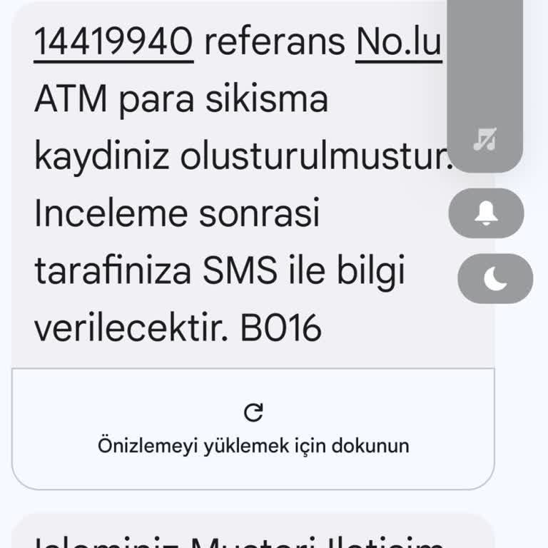 ATM Para Yatırma Sorunu Ve Müşteri Mağduriyeti