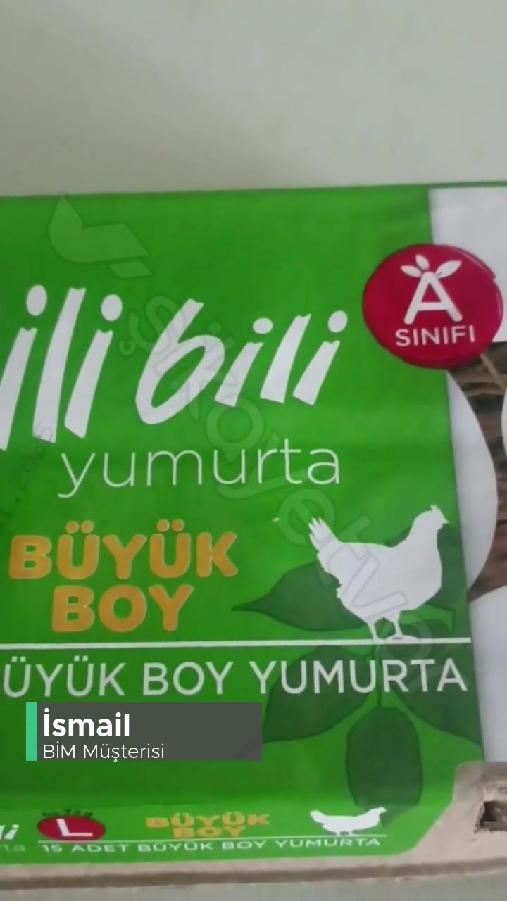 BİM Bili Bili Marka Kırık Yumurtalar! videonun kapak resmi