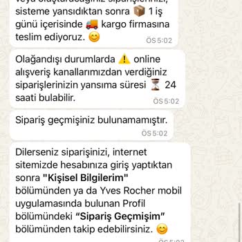 Siparişim Görünmüyor, Acil Yardım Bekliyorum