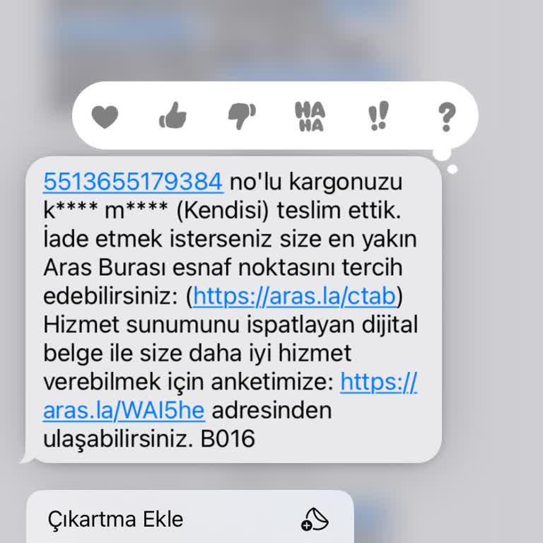 Kayıp Kargo Ve Kötü Müşteri Hizmeti