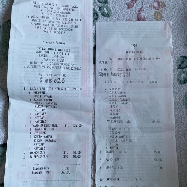 Burger King Şubesinde Rahatsız Edici Müşteri Deneyimi