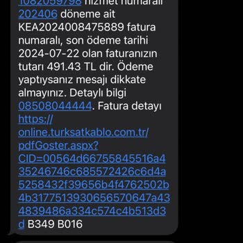 TÜRKSAT Kablo Net Fatura Ve Haciz Sorunu