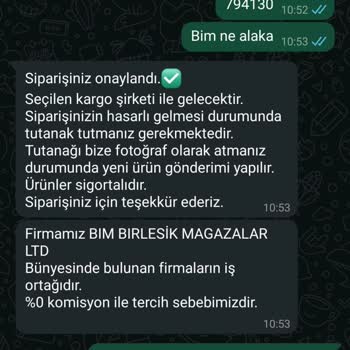 Siparişlerim Teslim Edilmedi