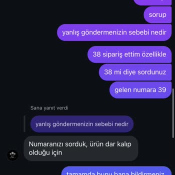 Yanlış Numara Gönderimi Ve İade Sorunu