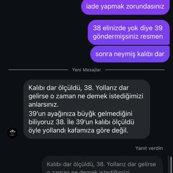 Yanlış Numara Gönderimi Ve İade Sorunu
