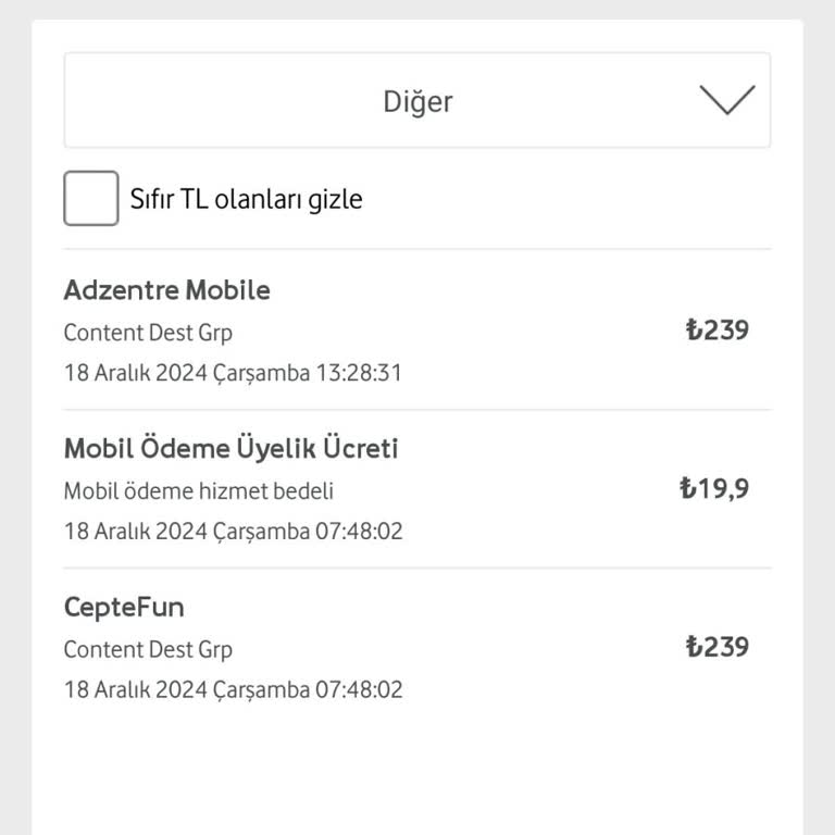 İzinsiz Abonelik Ve Ücretlendirme Sorunu